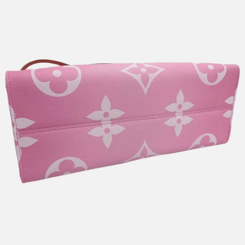 Auc Louis Vuitton Monogram Giant Escale OnTheGo GM 2WAY Bag Rouge SD0290 - Picture 9 of 15